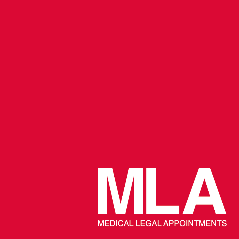 Mla logo letter design Royalty Free Vector Image