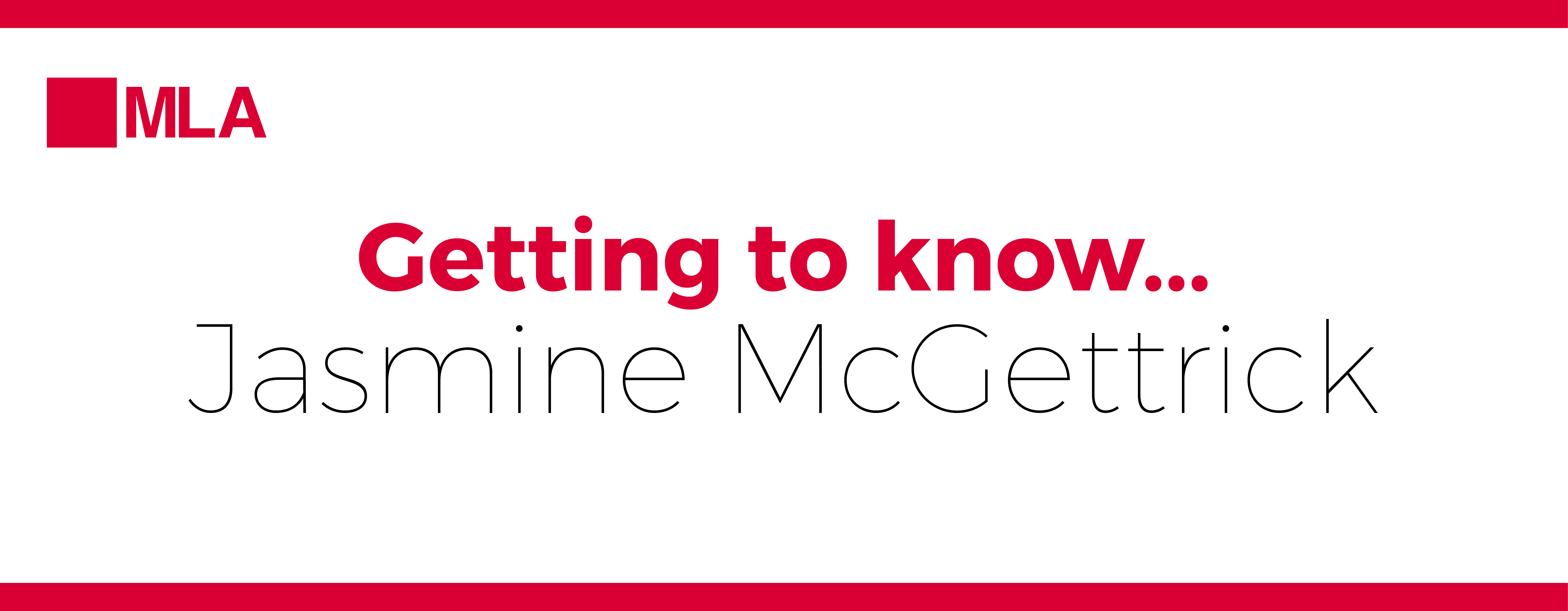 Getting to know... Jasmine McGettrick, Account Executive